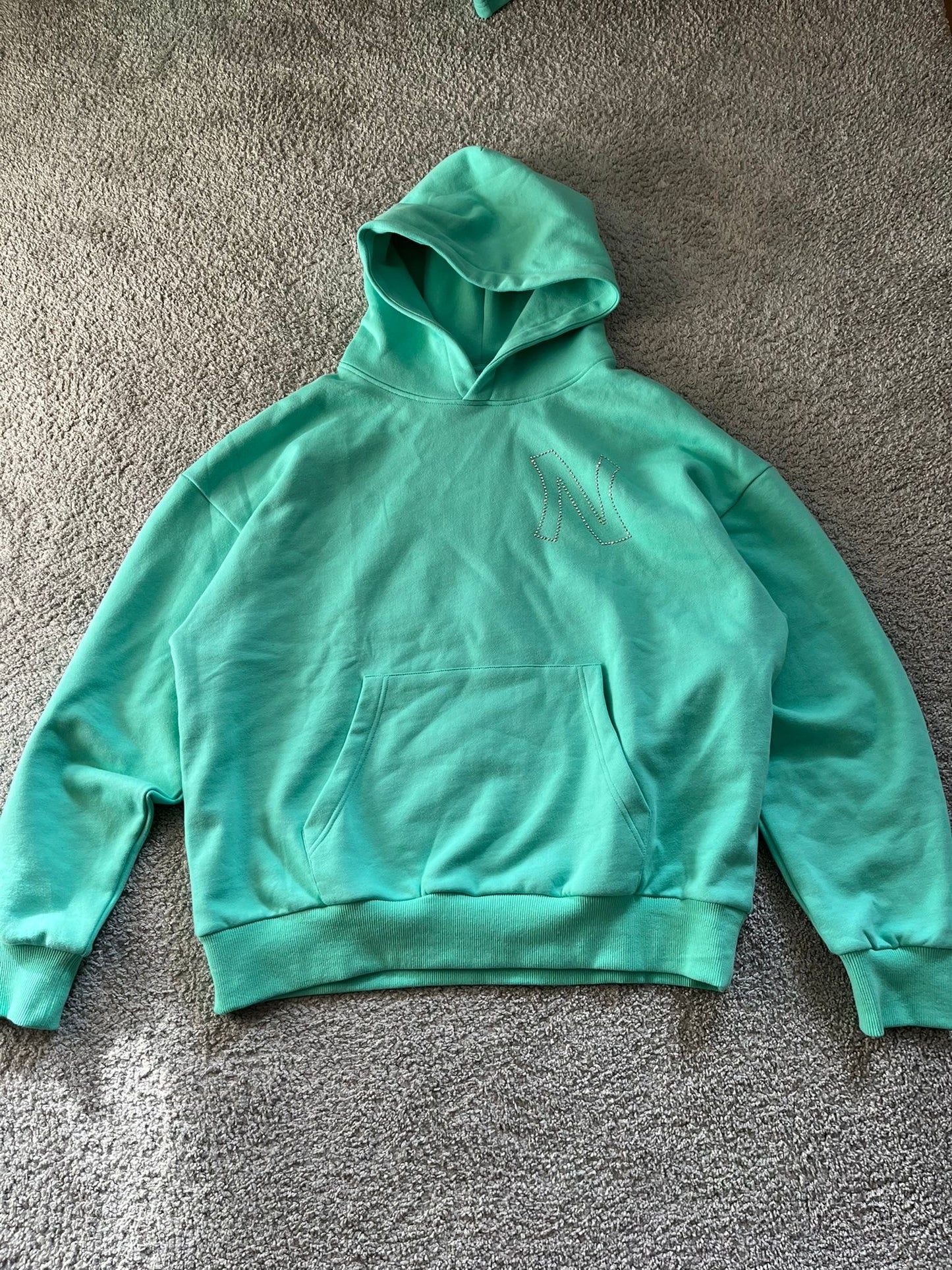 New Couture Hoodie Tourquoise