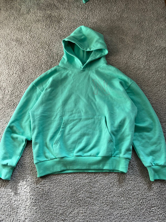New Couture Hoodie Tourquoise